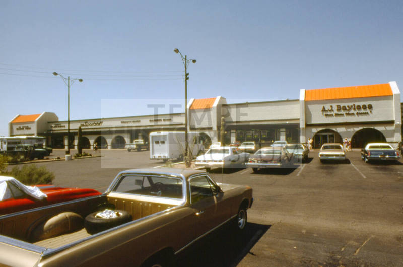 1328 E. Apache Blvd., Bayless Center shops