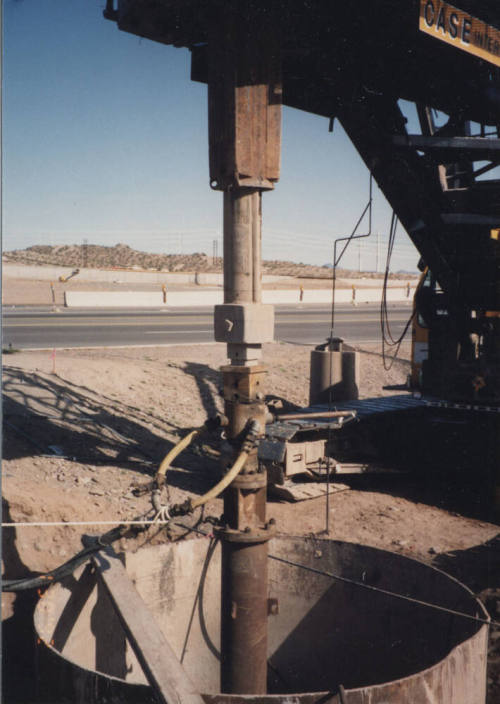 Coring Rock Socket at Pier 1