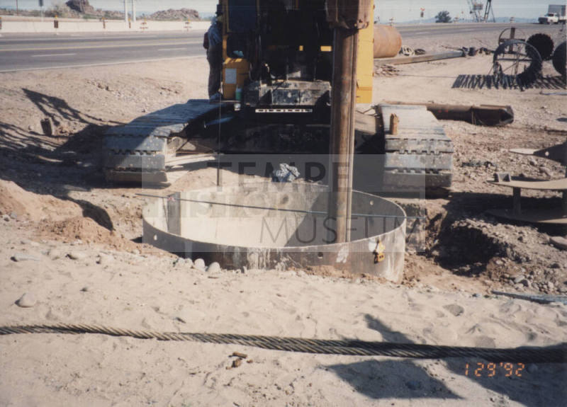 Coring Rock Socket at Pier #1