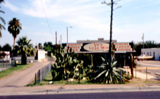 Vic's Casa Mia Building side view, 2050 E. Apache