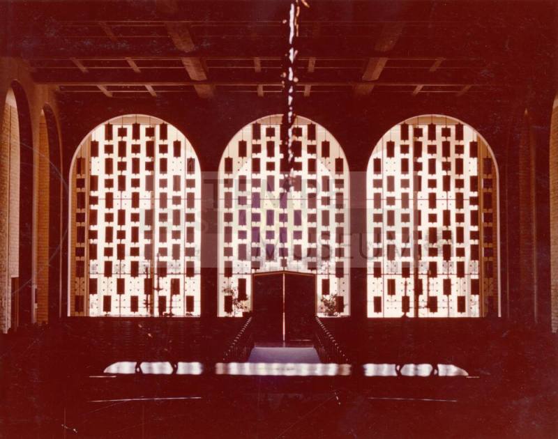 Arches at St. Barnabus in the Desert Episcopal Church