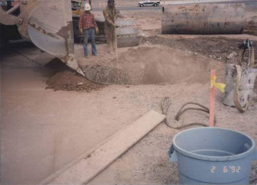 Pulling and Resetting Temporary Casing