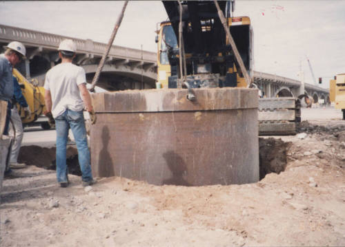 Pulling and Resetting Temporary Casing
