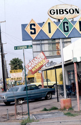 Gibson Signs - 2424 E. Apache corner of E. Lebanon