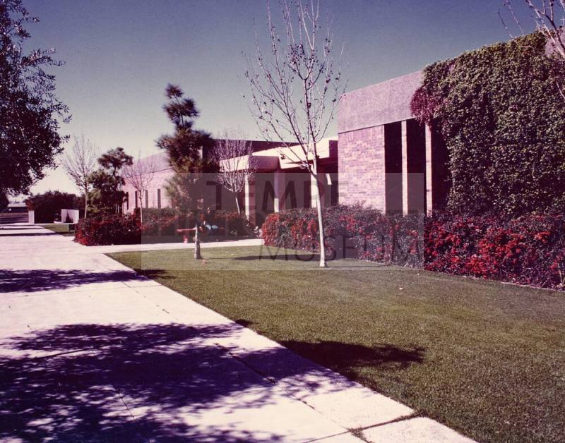 Tempe Library Entrance, 1970