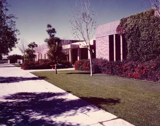 Tempe Library Entrance, 1970