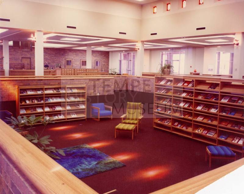 Tempe Library Interior, Study
