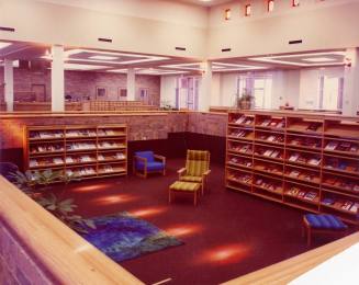 Tempe Library Interior, Study