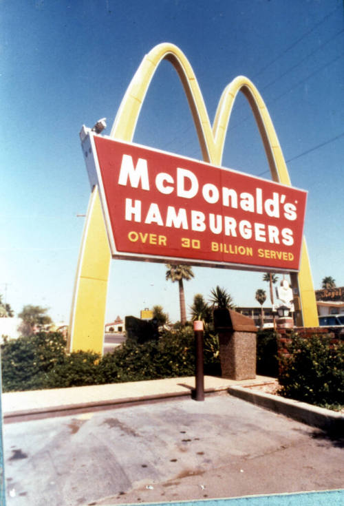 McDonald's Restaurant Sign, 1023 E. Apache