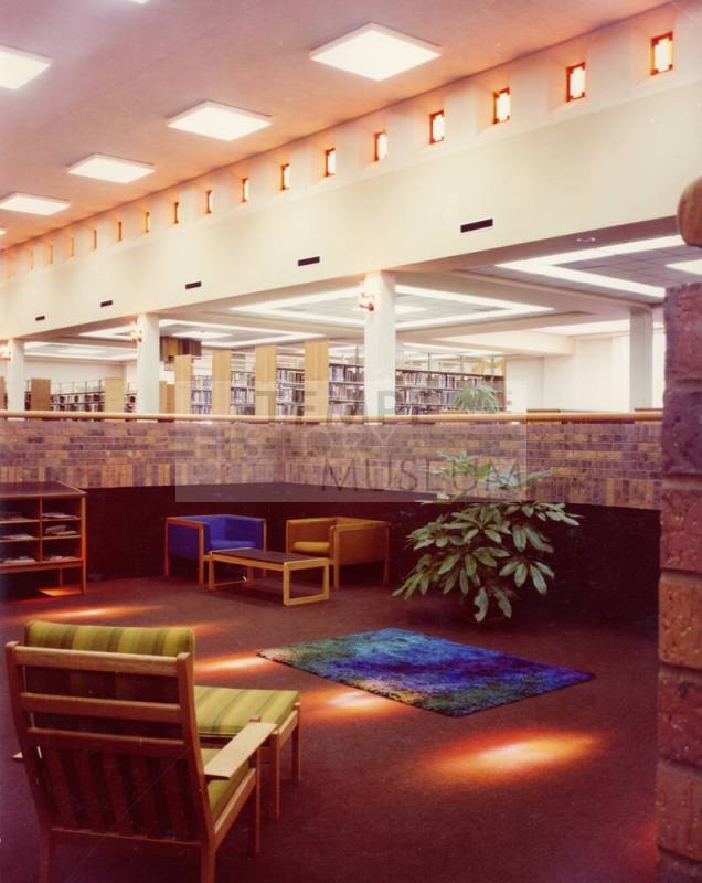 Tempe Library Interior with Furnishings