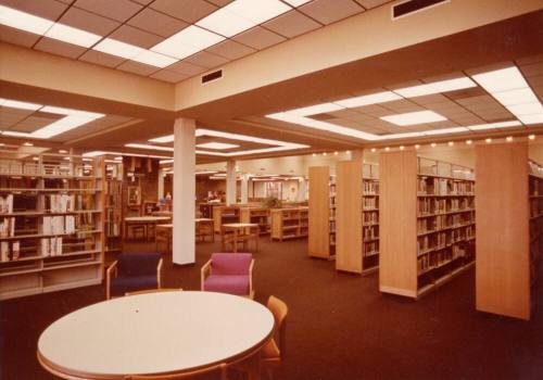 Tempe Library Interior Shelves
