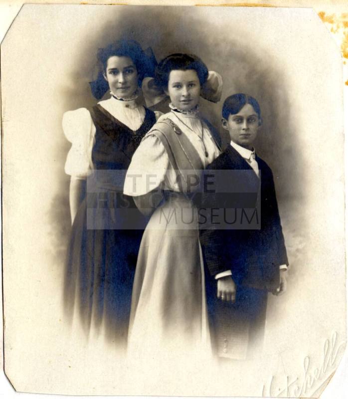 Lucile, Vera, and Maxwell Johnson