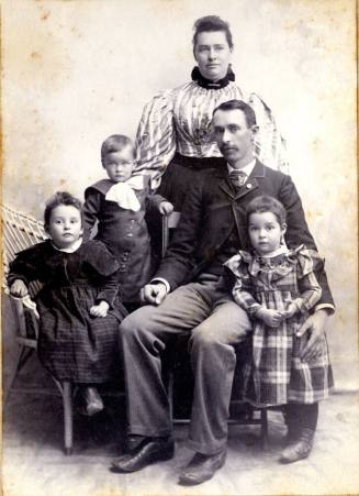 Johnson Family in Phoenix, 1896