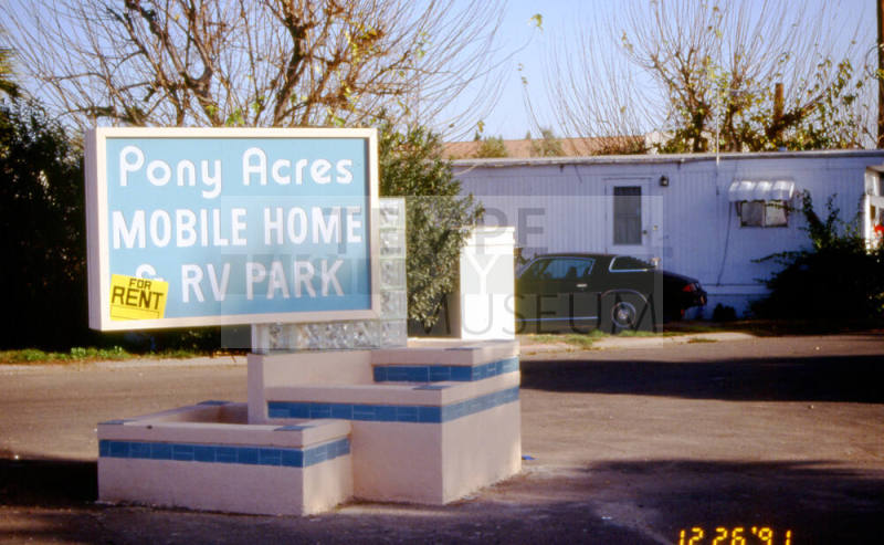 Pony Acres Mobile Home and RV Park, 1847 E. Apache