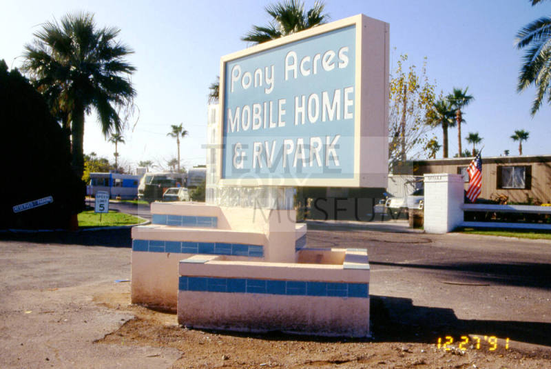 Pony Acres Mobile Home and RV Park, 1847 E. Apache