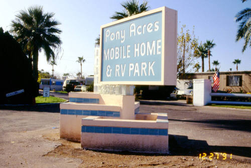Pony Acres Mobile Home and RV Park, 1847 E. Apache