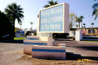 Pony Acres Mobile Home and RV Park, 1847 E. Apache