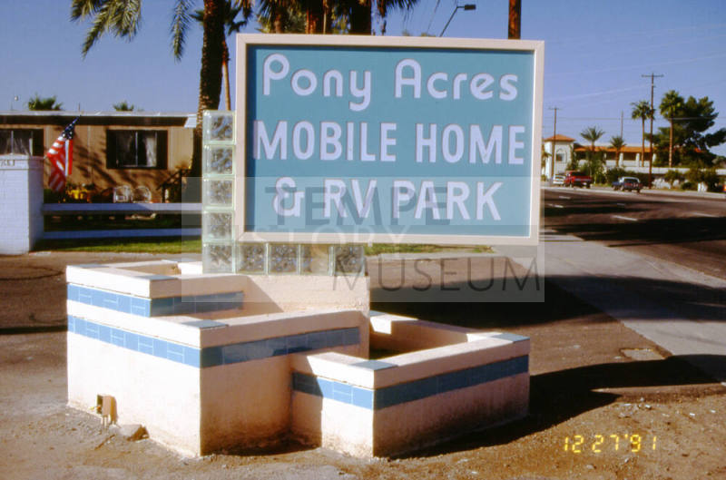 Pony Acres Mobile Home and RV Park, 1847 E. Apache