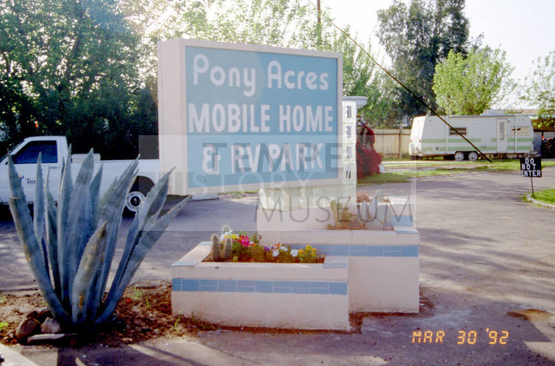 Pony Acres Mobile Home and RV Park, 1847 E. Apache