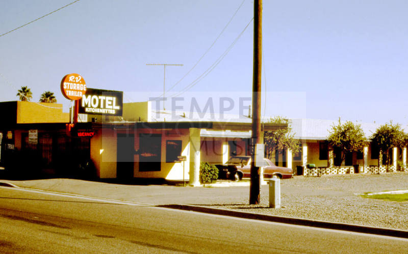 Motel, 1855 E. Apache Blvd.