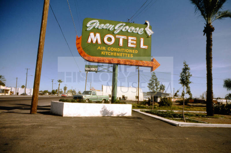 Green Goose Motel, 1915 E. Apache Blvd.