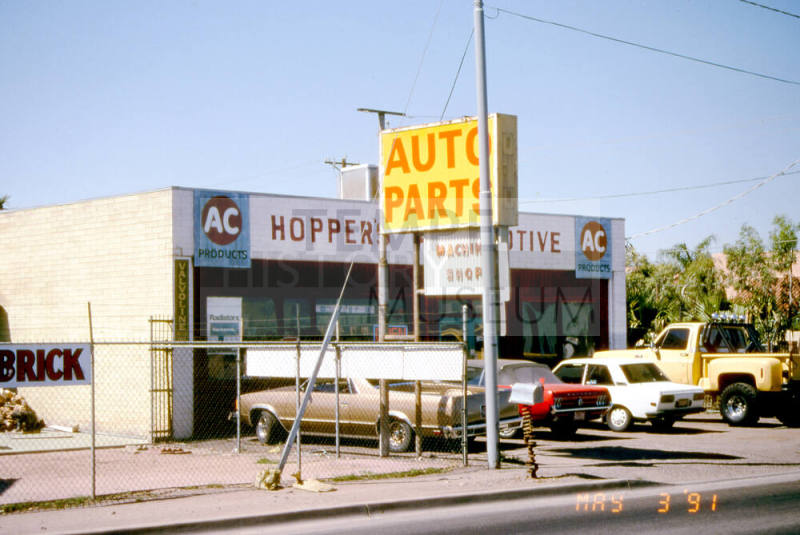 Hopper's Automotive Parts, 2003 E. Apache Blvd.
