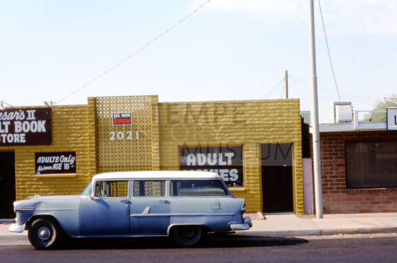 Adult Book Store, 2021 E. Apache Blvd.