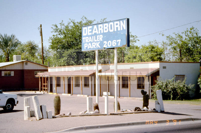 Dearborn Trailer Park, 2067 E. Apache Blvd.