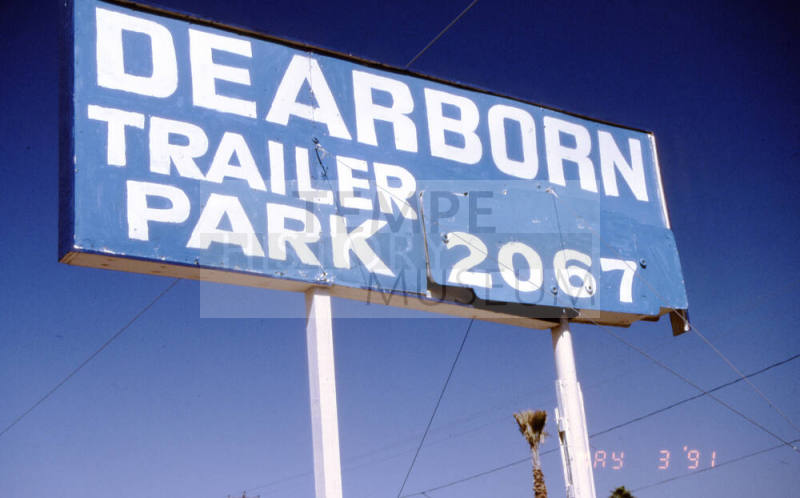 Dearborn Trailer Park, 2067 E. Apache Blvd.