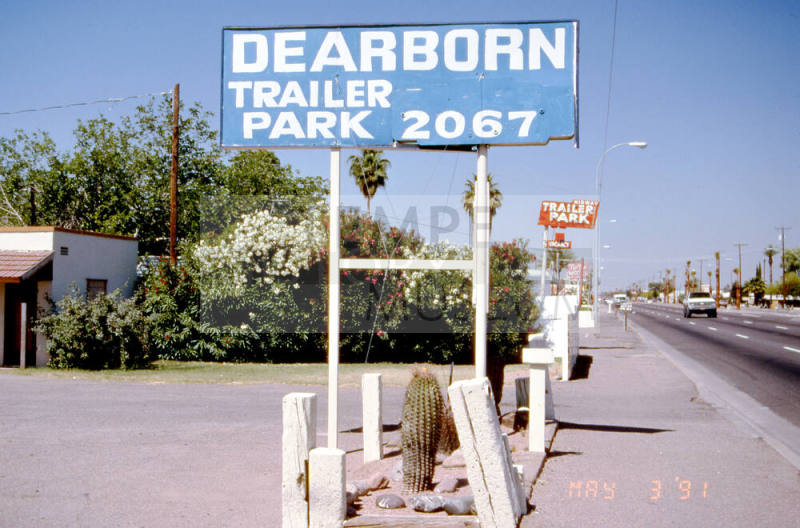Dearborn Trailer Park, 2067 E. Apache Blvd.