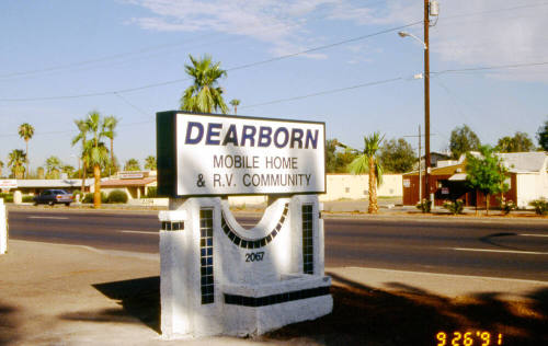 Dearborn Trailer Park, 2067 E. Apache Blvd.