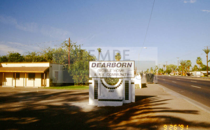 Dearborn Trailer Park, 2067 E. Apache Blvd.