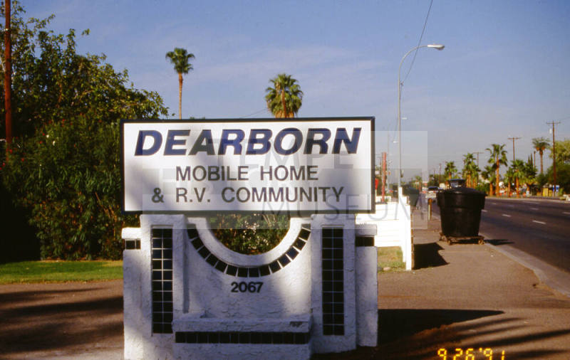 Dearborn Trailer Park, 2067 E. Apache Blvd.