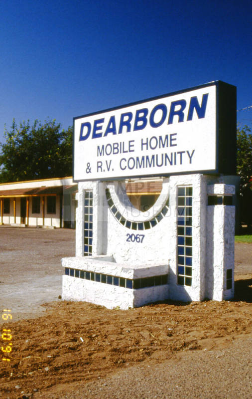 Dearborn Trailer Park, 2067 E. Apache Blvd.