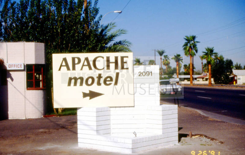 Apache Motel, 2091 E. Apache Blvd.
