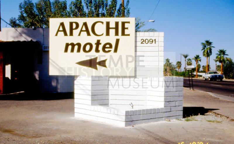 Apache Motel, 2091 E. Apache Blvd.