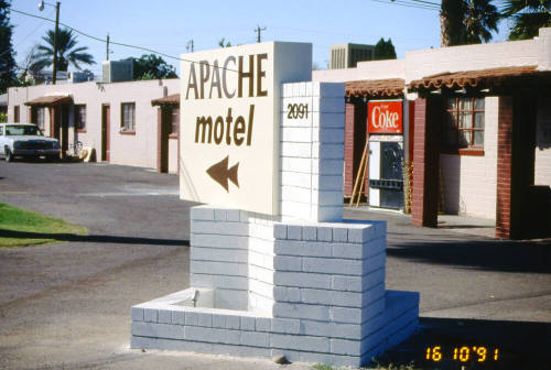 Apache Motel, 2091 E. Apache Blvd.