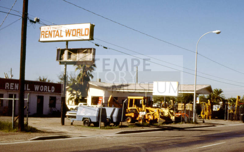 Rental World, 2319 E. Apache Blvd.