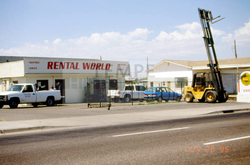 Rental World, 2319 E. Apache Blvd.