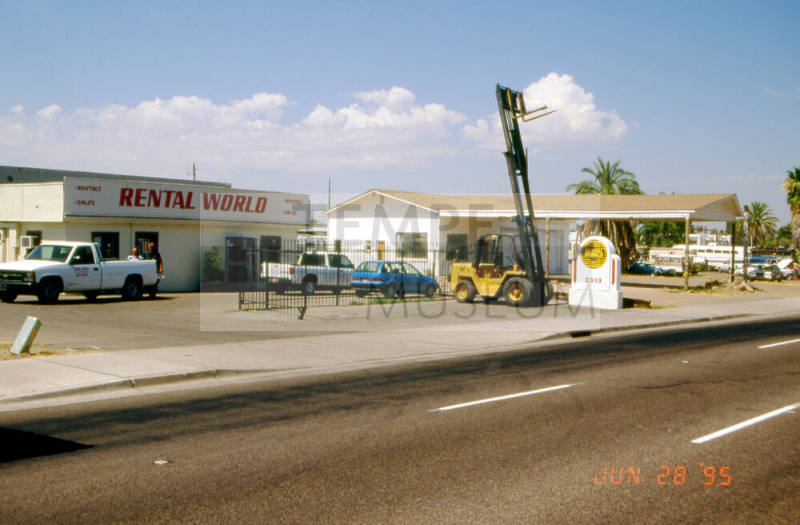 Rental World, 2319 E. Apache Blvd.