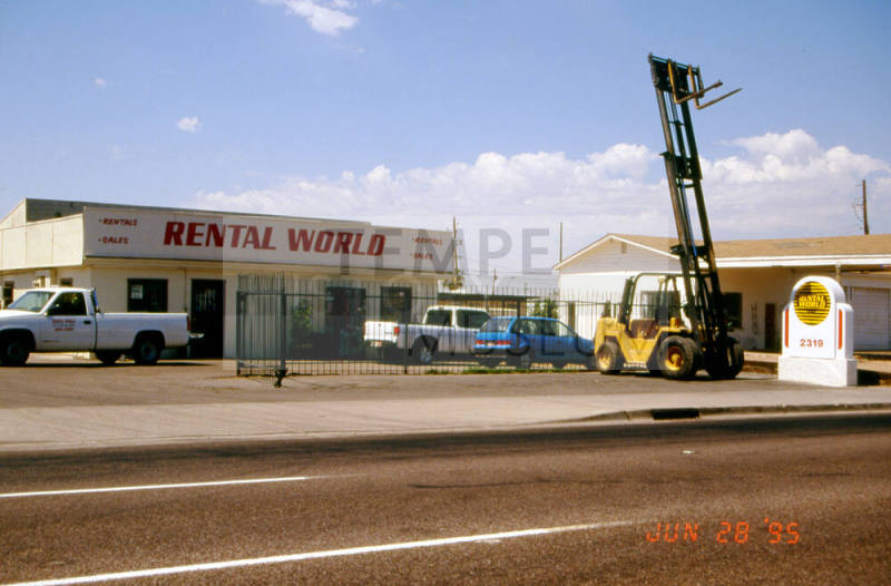 Rental World, 2319 E. Apache Blvd.