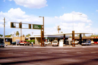 Gas Station, Rural Rd. and Apache Blvd.
