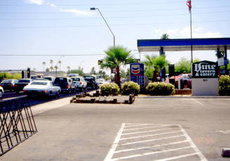 Intersection, Apache Blvd. and Rural Road