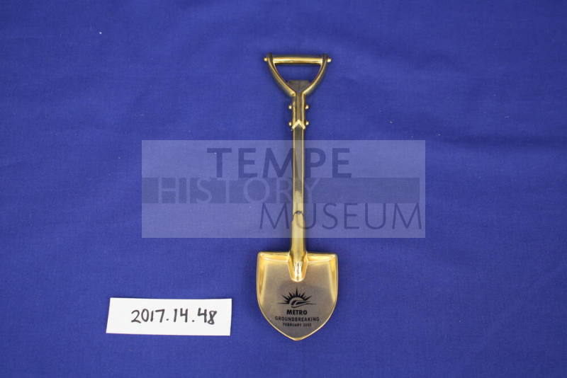 Miniature Shovel "Metro Groundbreaking Feb. 2005"