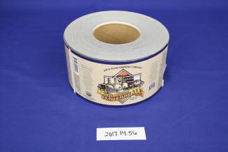 Roll of beer bottle labels for Tempe Chamber Centennial Ale, Four Peaks Brewery