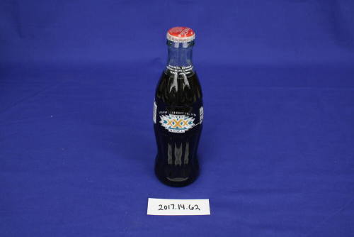 Super Bowl XXX commemorative Coca-Cola bottle