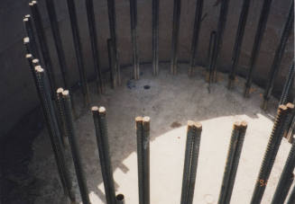 Core Hole Pier 1 (E) D/S Looking South