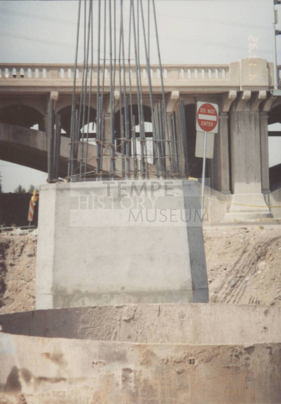 Pier 1 (W) Column After Form Removal