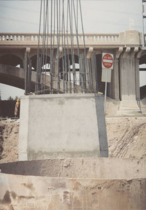 Pier 1 (W) Column After Form Removal