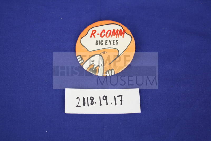 R-Comm I.D. Button, "Big Eyes"